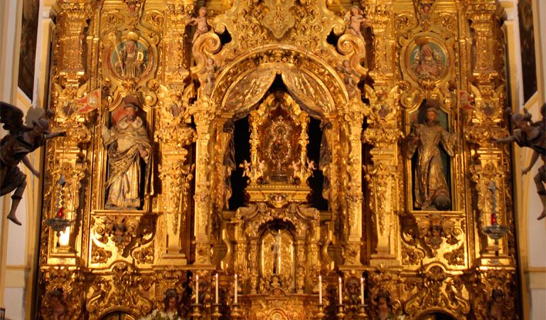 Altar mayor Monasterio de Loreto