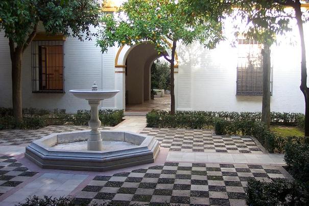Palacio de los Condes de Castilleja u Olivares y jardines de Forestier - Patio