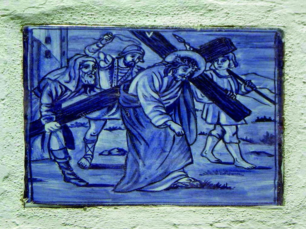9 SS - Umbrete via crucis azulejo